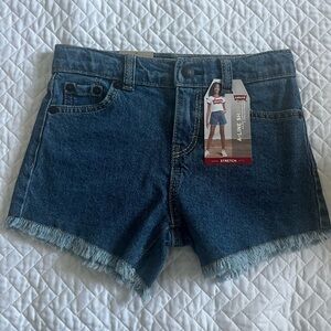 Levi's Blue Jean Shorts Classic Cut-Off Style